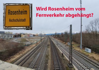 Wird Rosenheim vom Fernverkehr abgehängt?