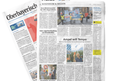 Stellungnahme zum Artikel „Ampel will Tempo“ (OVB Oberbayerisches Volksblatt vom 7. Dezember 2021)