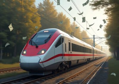 Neue Bahnstrecke wird zum Milliardenflop